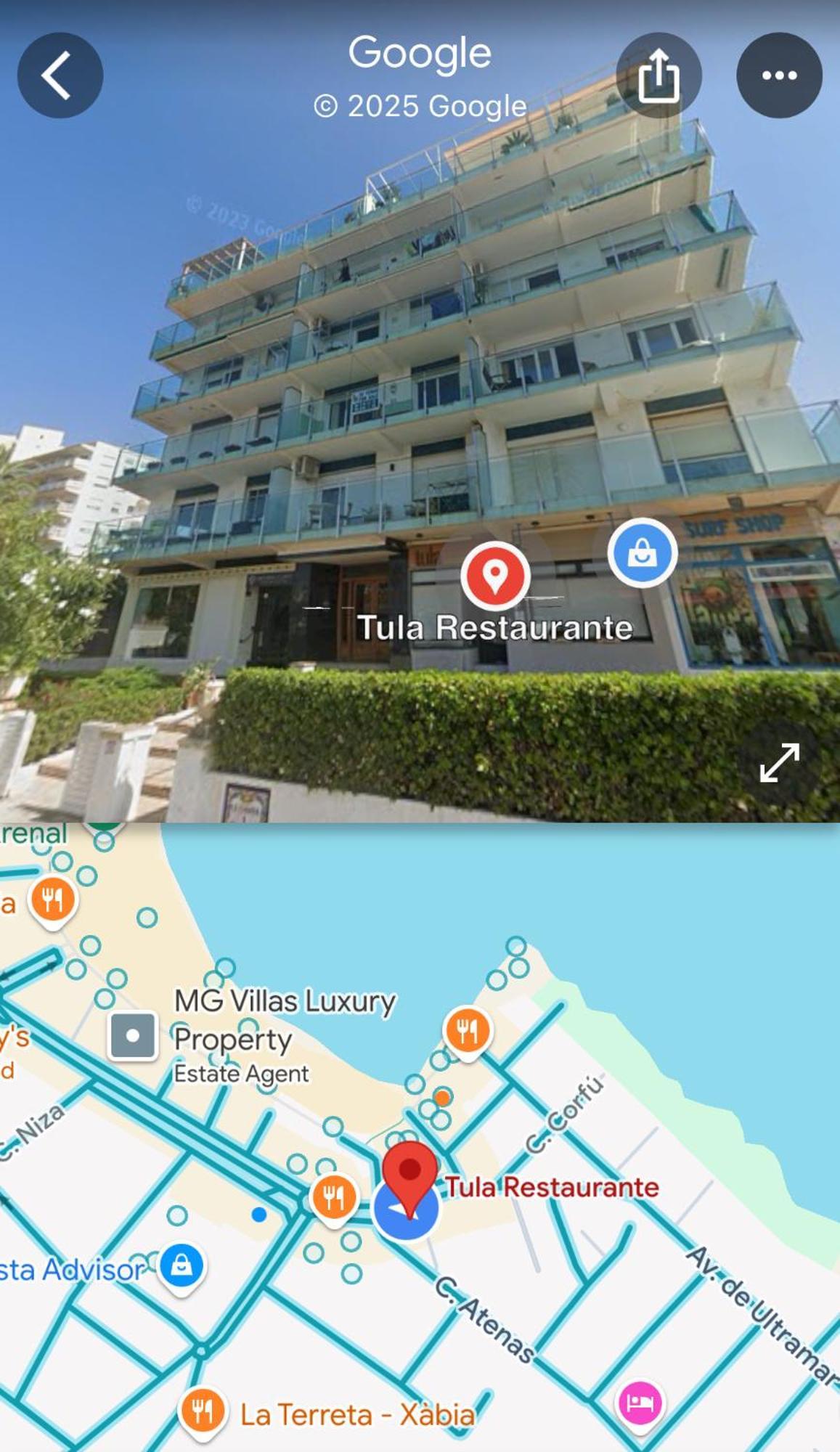 Arenal Sea View Apartment Xabia Bagian luar foto